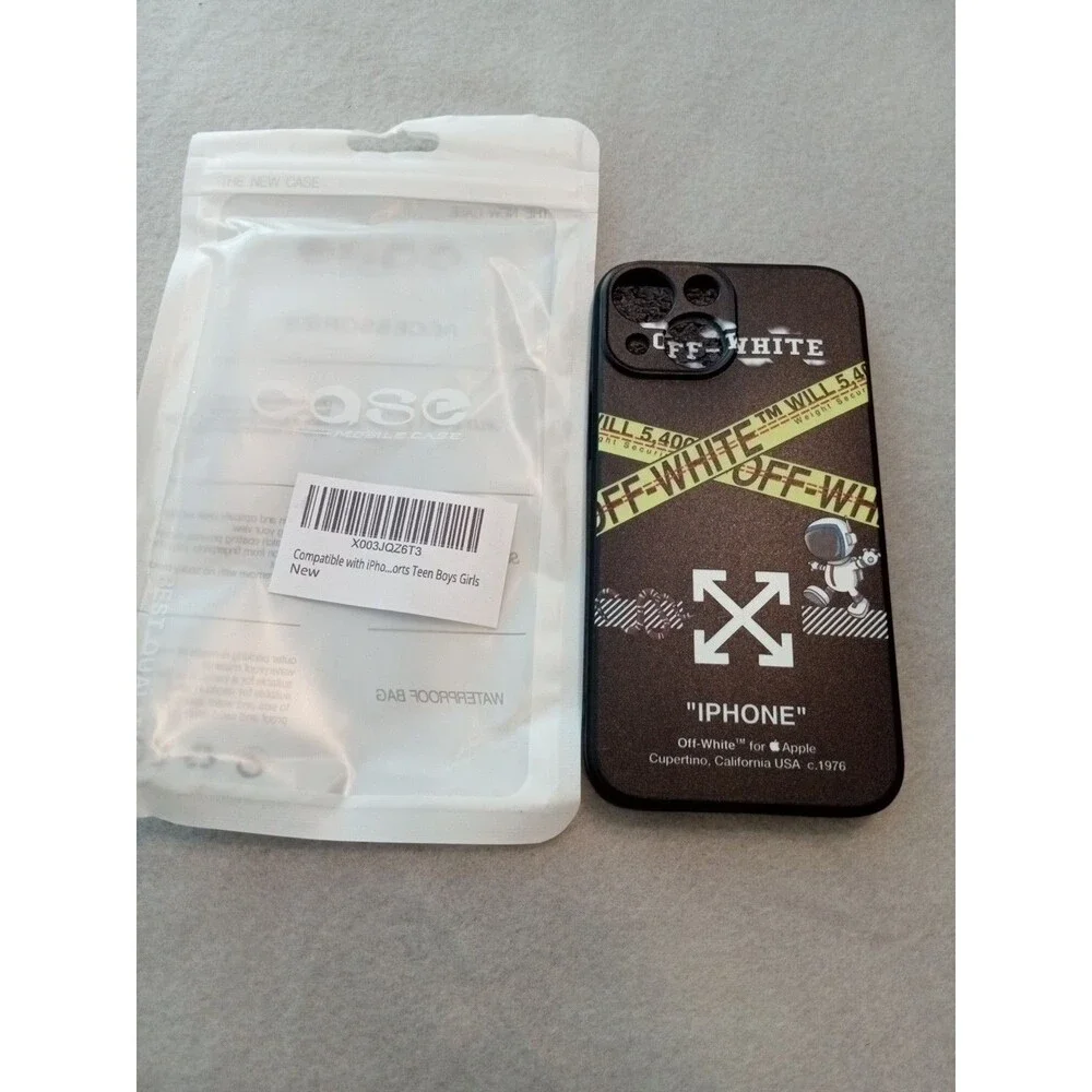 iPhone 13/14/15 Off White Air Phone Case